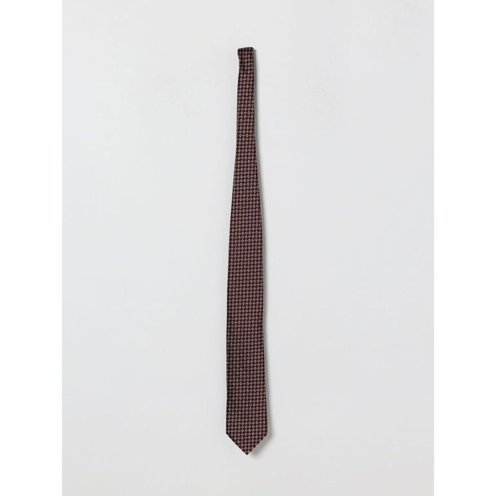 Zegna Men Zegna Jacquard Silk Tie